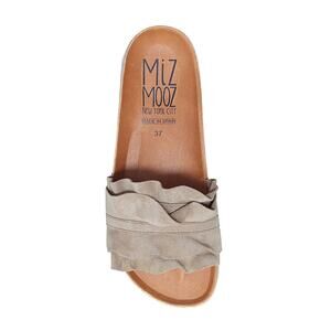 Miz Mooz Rocio Sandals Tan Suede Leather Upper Size 6.5/7 US 37 EU NWOB Vacation